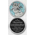 Companion Coin w/Angel & Message for Granddaughter